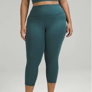 Lululemon Wunder Train High-Rise Crop 23" EUC